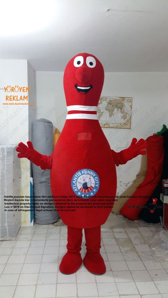 Lobut Maskotu / Atlantis Funny City / Samsun maskot kostümü