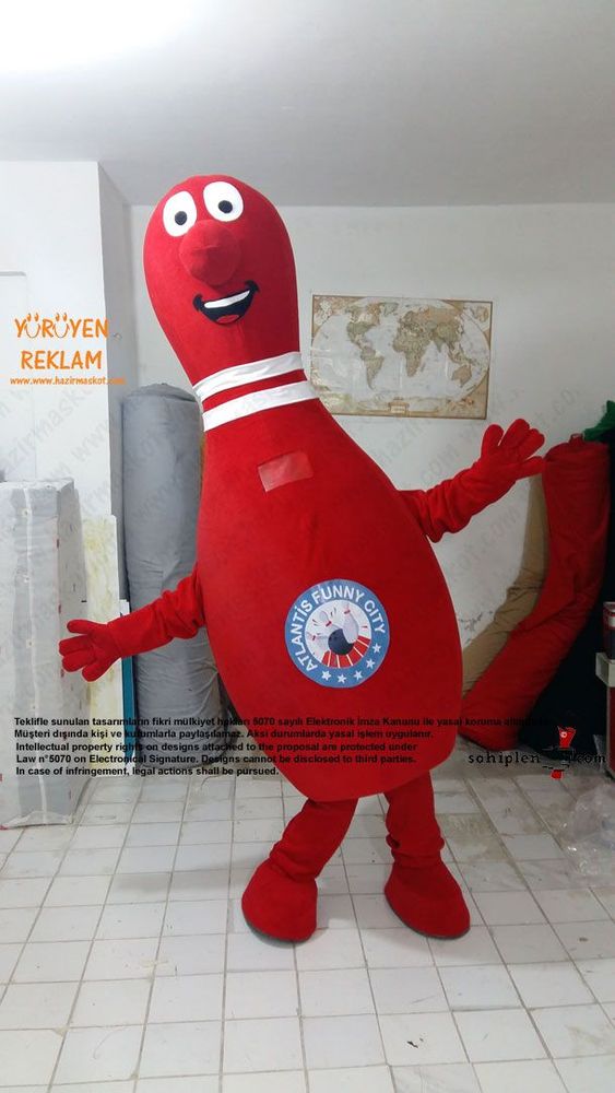 Lobut Maskotu / Atlantis Funny City / Samsun maskot kostümü