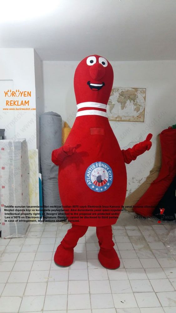 Lobut Maskotu / Atlantis Funny City / Samsun maskot kostümü