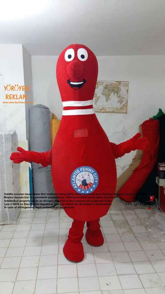 Lobut Maskotu / Atlantis Funny City / Samsun maskot kostümü
