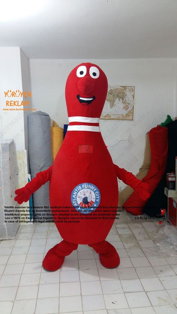 Lobut Maskotu / Atlantis Funny City / Samsun maskot kostümü