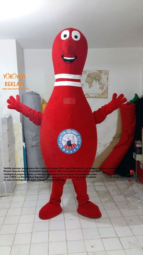 Lobut Maskotu / Atlantis Funny City / Samsun maskot kostümü