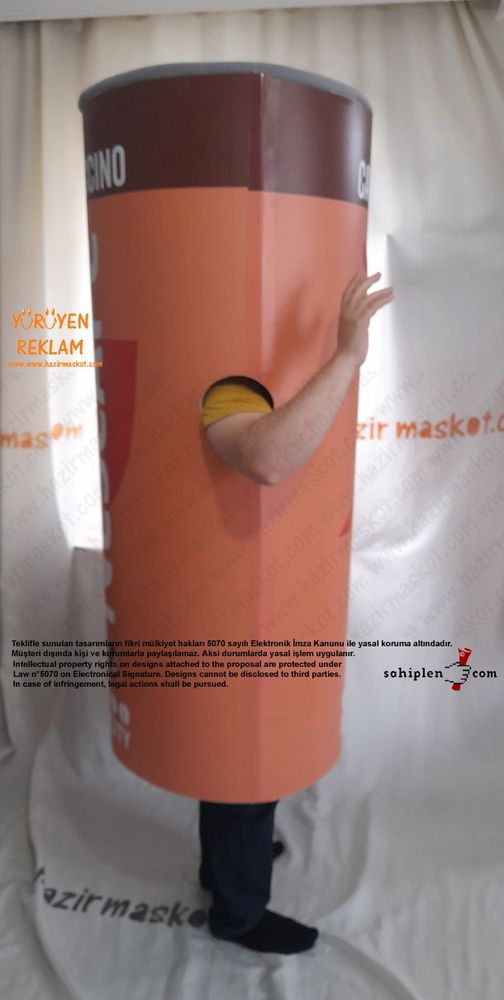 Nescafe Express Maskot Kostümü maskot kostümü