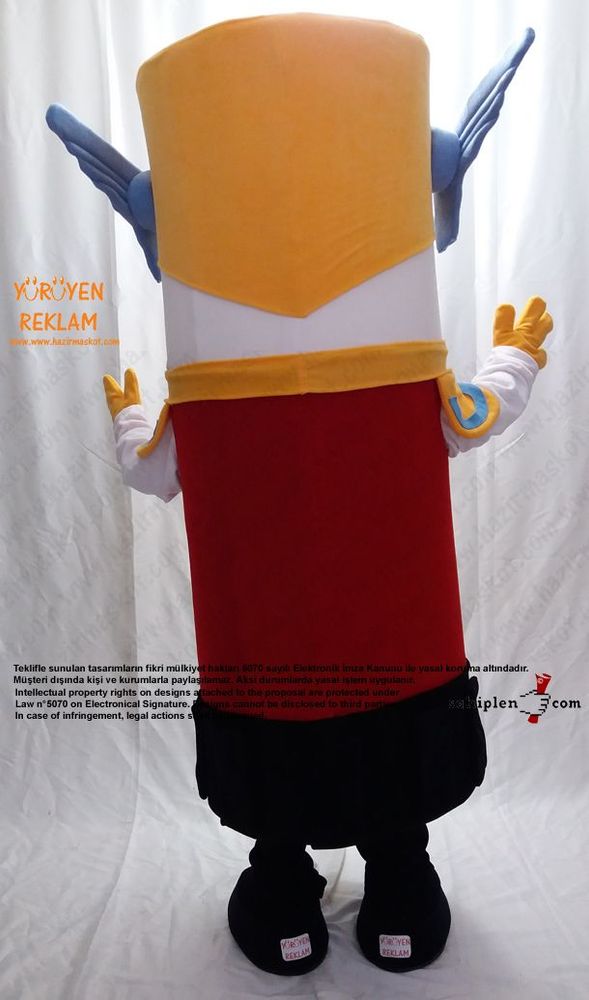 Pritt Takım Maskot / HENKEL maskot kostümü