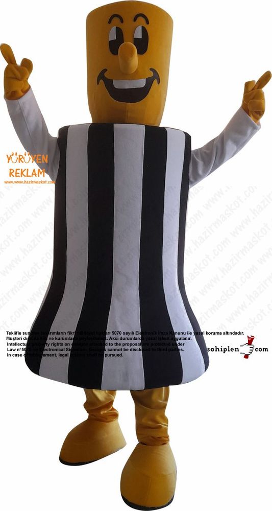 Priz Maskotu / Willie Wire Head Mascot Costume maskot kostümü