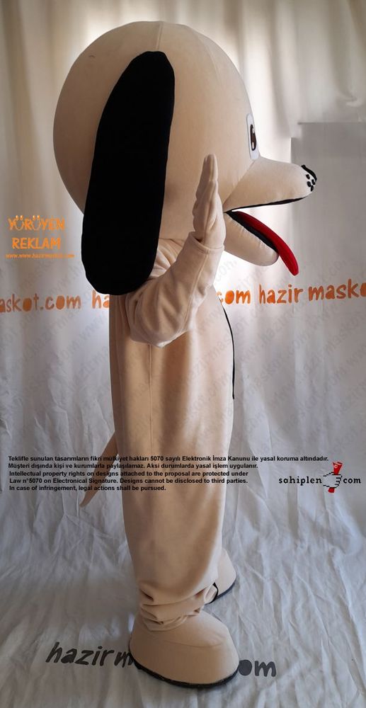 Rompy Dog Köpek Maskot kostümü maskot kostümü