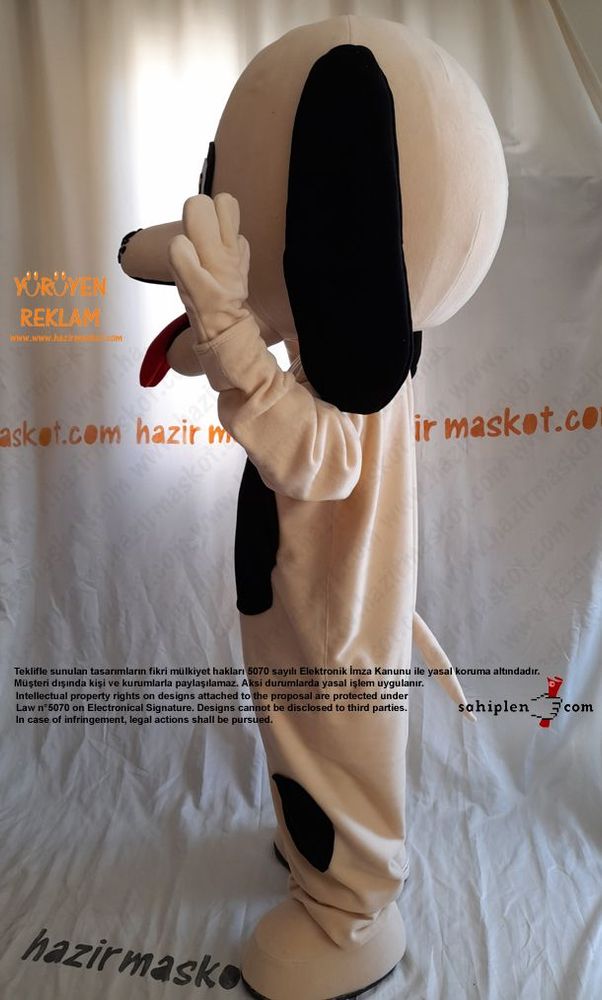 Rompy Dog Köpek Maskot kostümü maskot kostümü