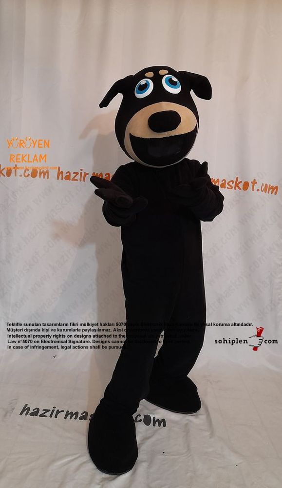 Roteweiler Köpek Maskot Kostümü / Rotweiler Dog Mascot Costume maskot kostümü