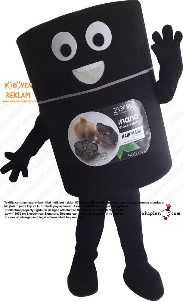 Zenix Saç Maskesi maskot kostümü