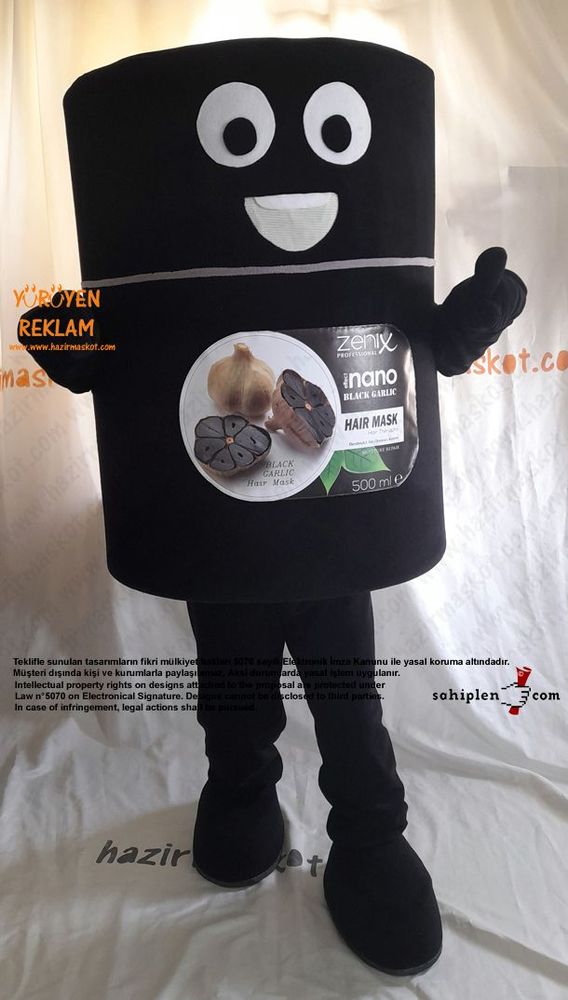 Zenix Saç Maskesi maskot kostümü