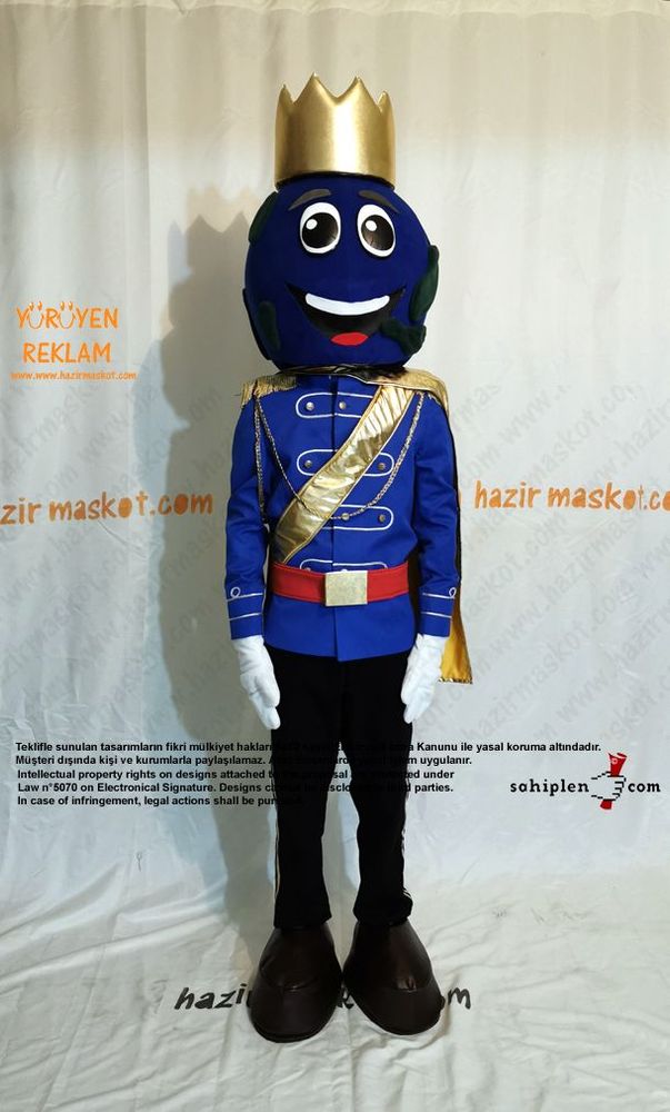 Abloom Prens Maskot / abloom.no / Norveç maskot kostümü