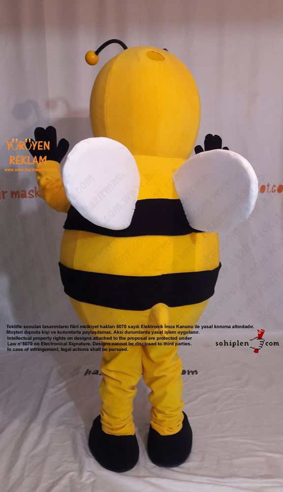 Arı Maskot Kostümü / Bee Mascot Costume maskot kostümü