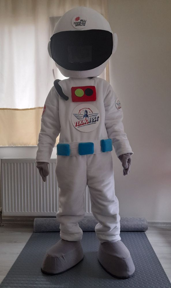 Astronot Maskot Kostümü / TeknoFest maskot kostümü
