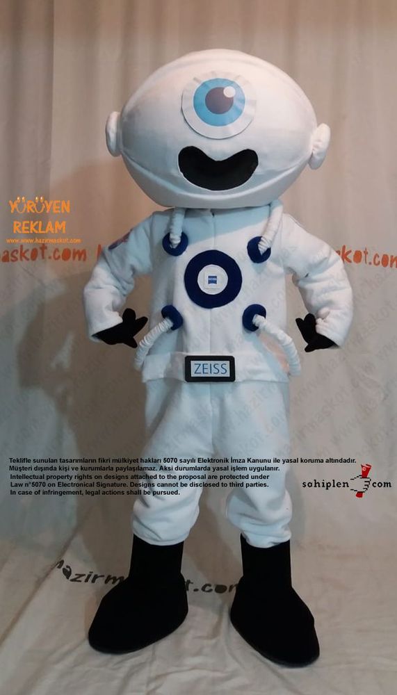 Astronot Maskot Kostümü / ZEISS maskot kostümü
