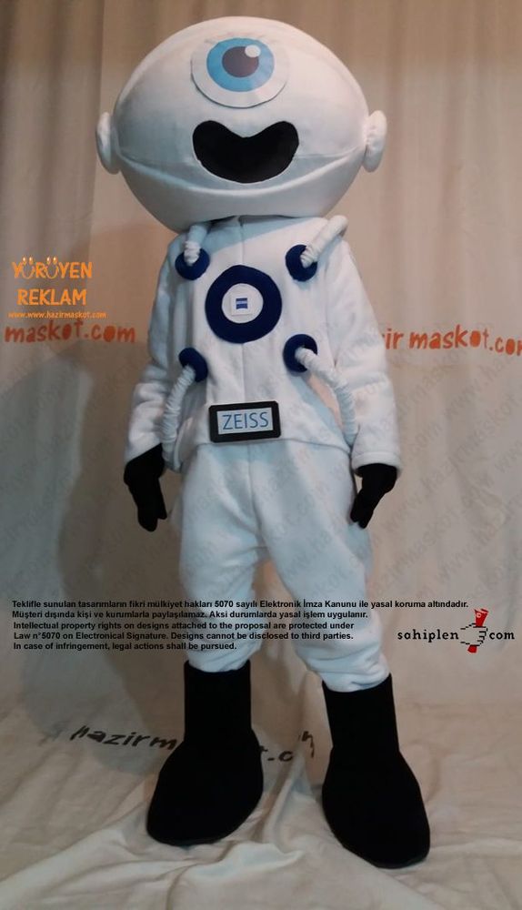 Astronot Maskot Kostümü / ZEISS maskot kostümü