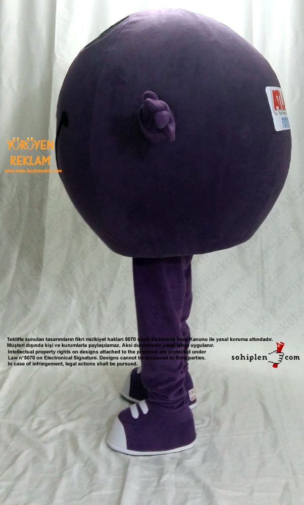 Bowling Topu Maskot / Atlantis Funny City maskot kostümü