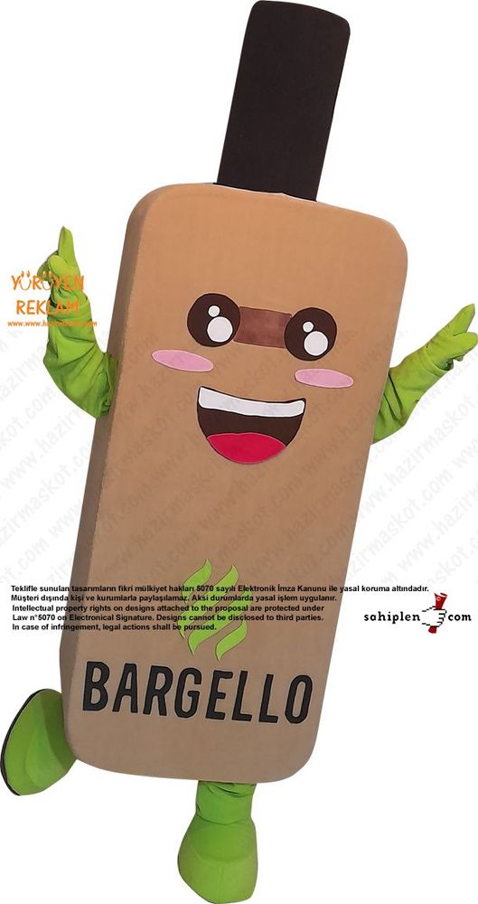 Bargello Maskot Kostümü - Kastamonu Bargello maskot kostümü