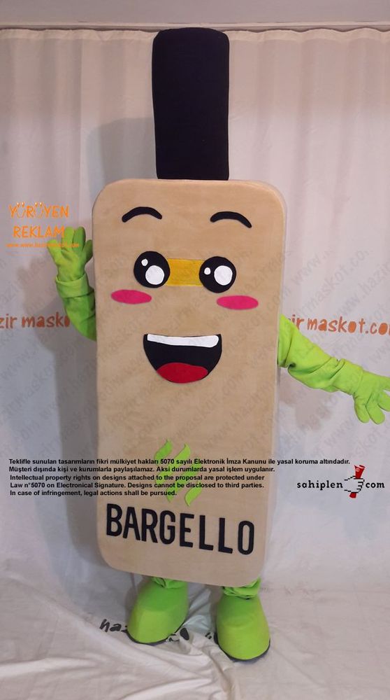 Bargello Parfüm Maskot Kostümü maskot kostümü