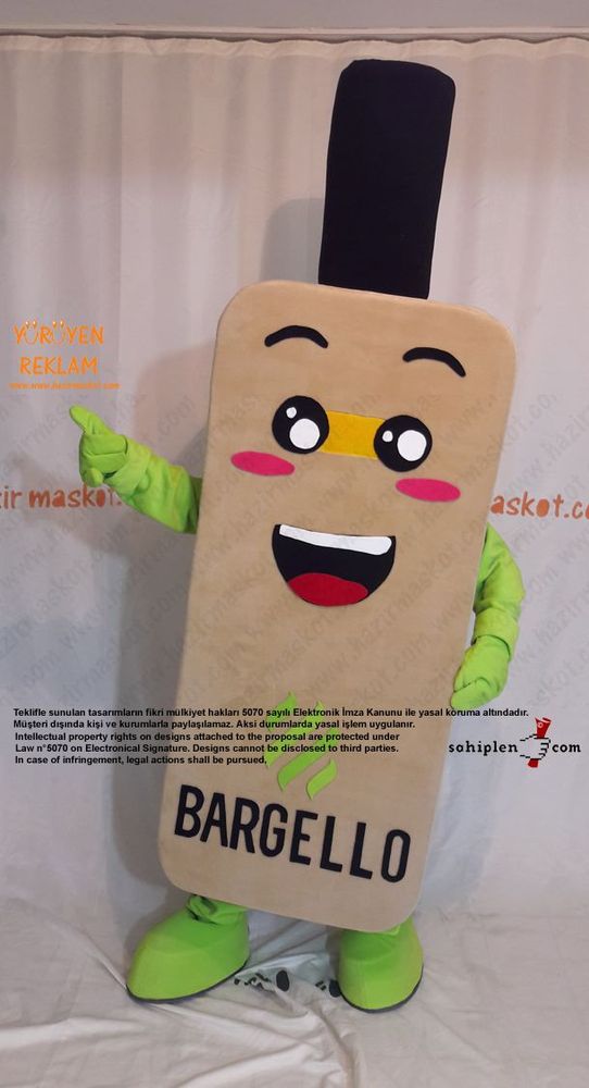 Bargello Parfüm Maskot Kostümü maskot kostümü