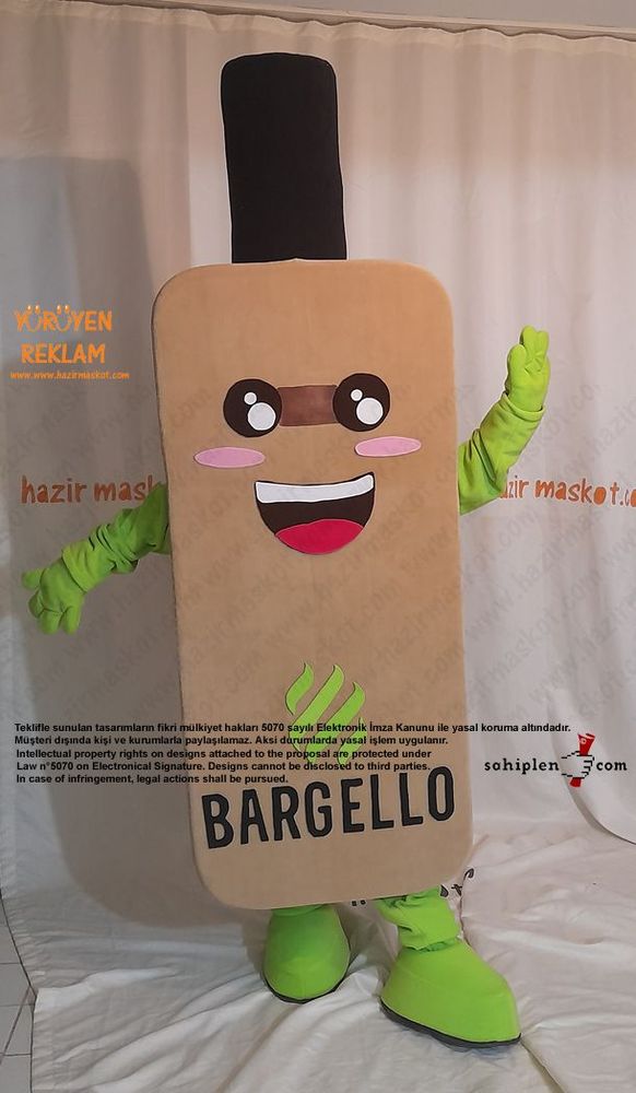 Bargello Maskot Kostümü - Kastamonu Bargello maskot kostümü
