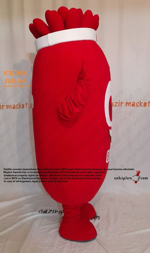 Bebeto Şeker Maskot Kostümü / Kervan Gıda maskot kostümü