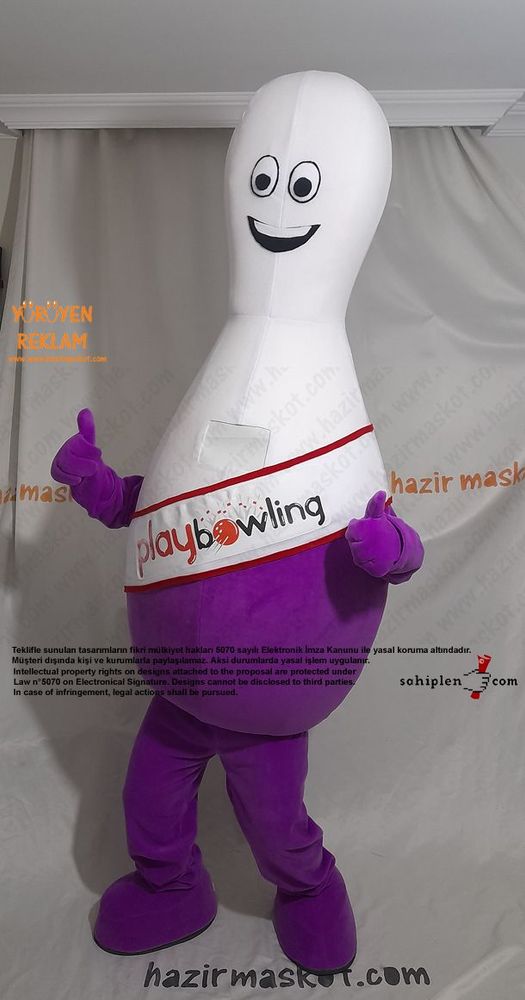 Lobut Maskot Kostümü / PlayBowling maskot kostümü