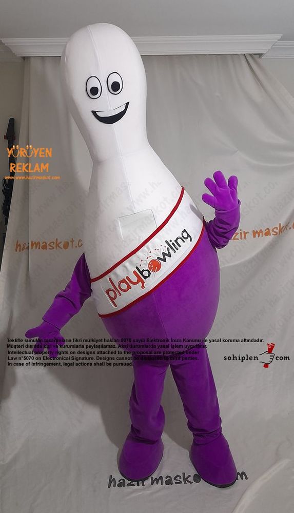 Lobut Maskot Kostümü / PlayBowling maskot kostümü