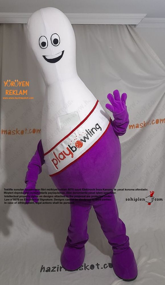 Lobut Maskot Kostümü / PlayBowling maskot kostümü