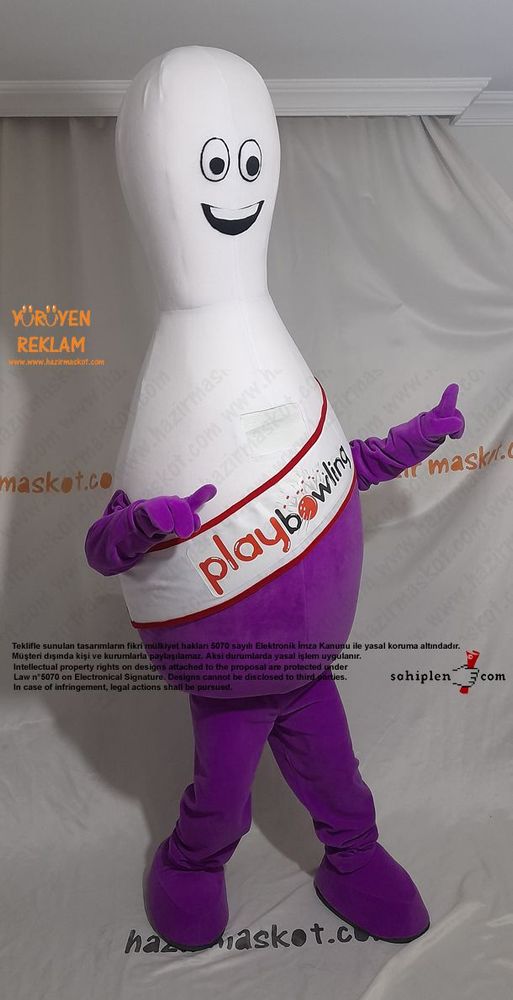 Lobut Maskot Kostümü / PlayBowling maskot kostümü