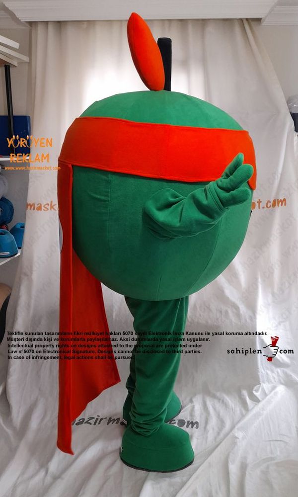 Cano Maskot Kostümü / Kilis İl Tarım Müdürlüğü maskot kostümü