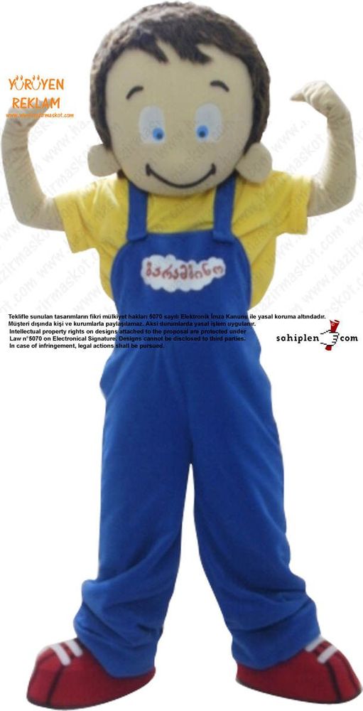 Barambo Çocuk Maskot maskot kostümü