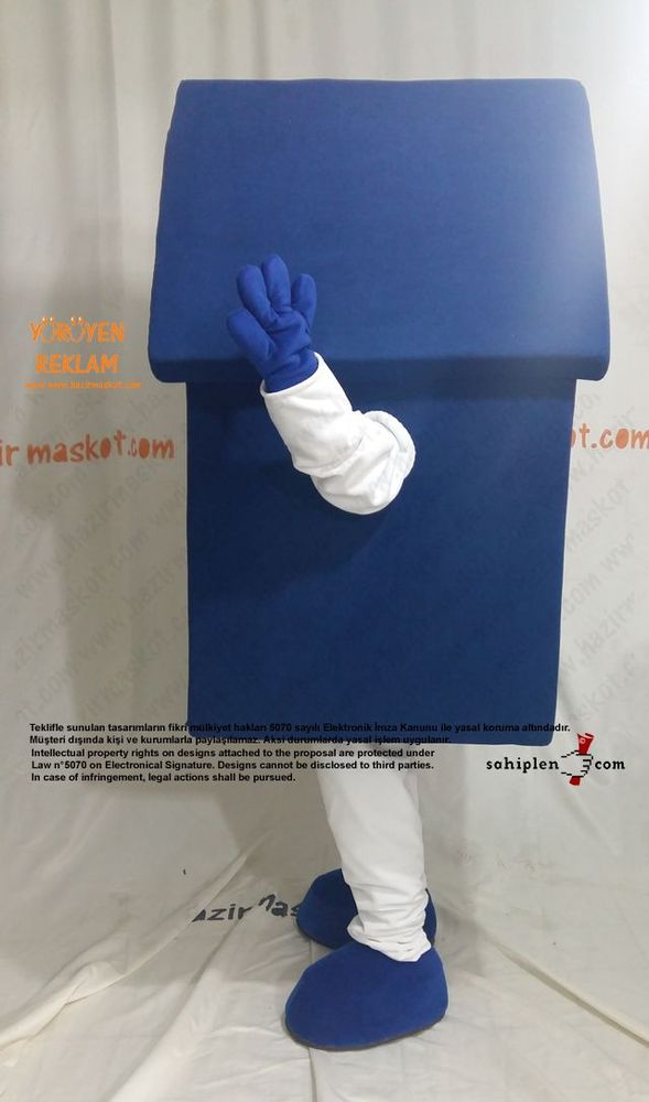 Coldwell Ev Maskotu maskot kostümü