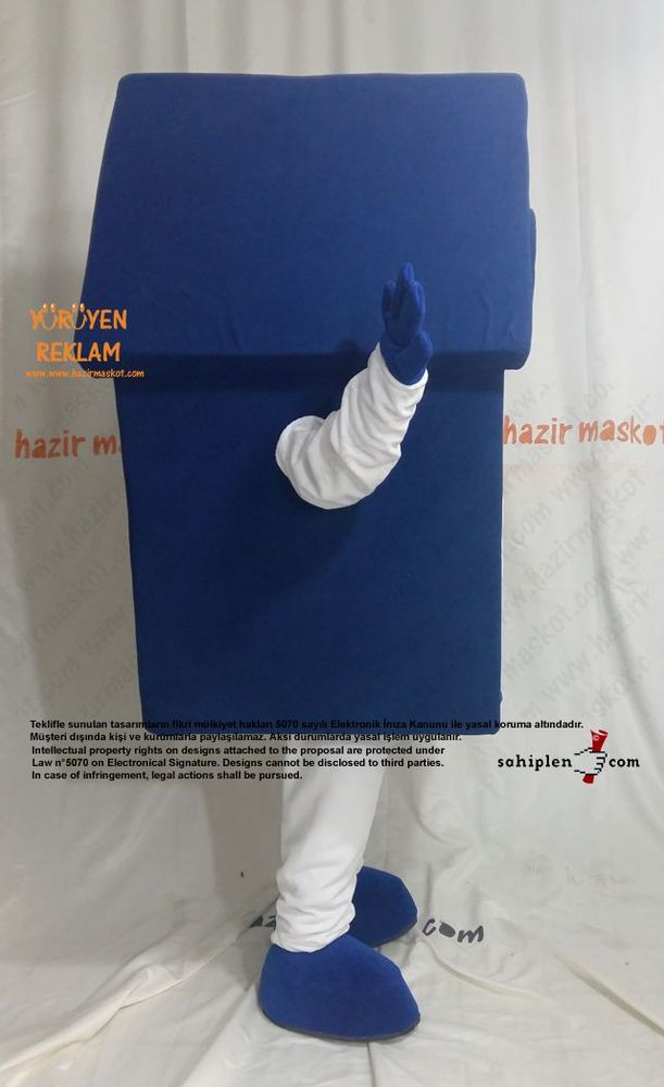 Coldwell Ev Maskotu maskot kostümü