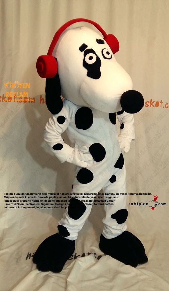 Dalmaçyalı Köpek Maskot Kostümü / EskiModa Çocuk maskot kostümü