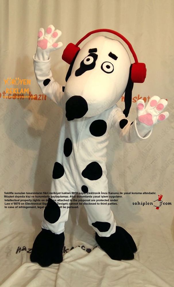 Dalmaçyalı Köpek Maskot Kostümü / EskiModa Çocuk maskot kostümü