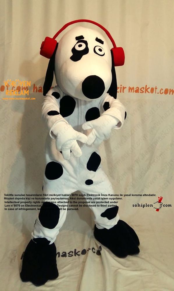 Dalmaçyalı Köpek Maskot Kostümü / EskiModa Çocuk maskot kostümü