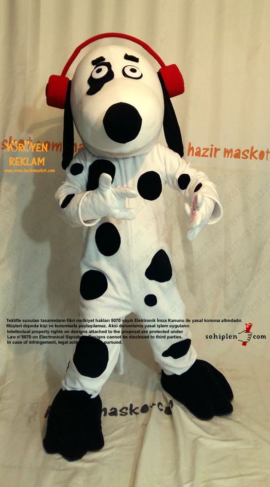 Dalmaçyalı Köpek Maskot Kostümü / EskiModa Çocuk maskot kostümü