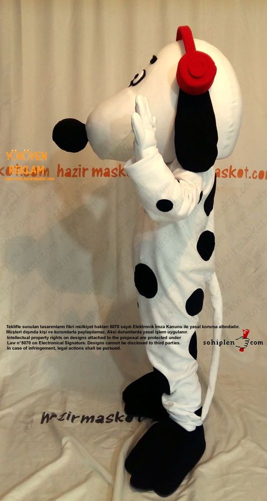 Dalmaçyalı Köpek Maskot Kostümü / EskiModa Çocuk maskot kostümü
