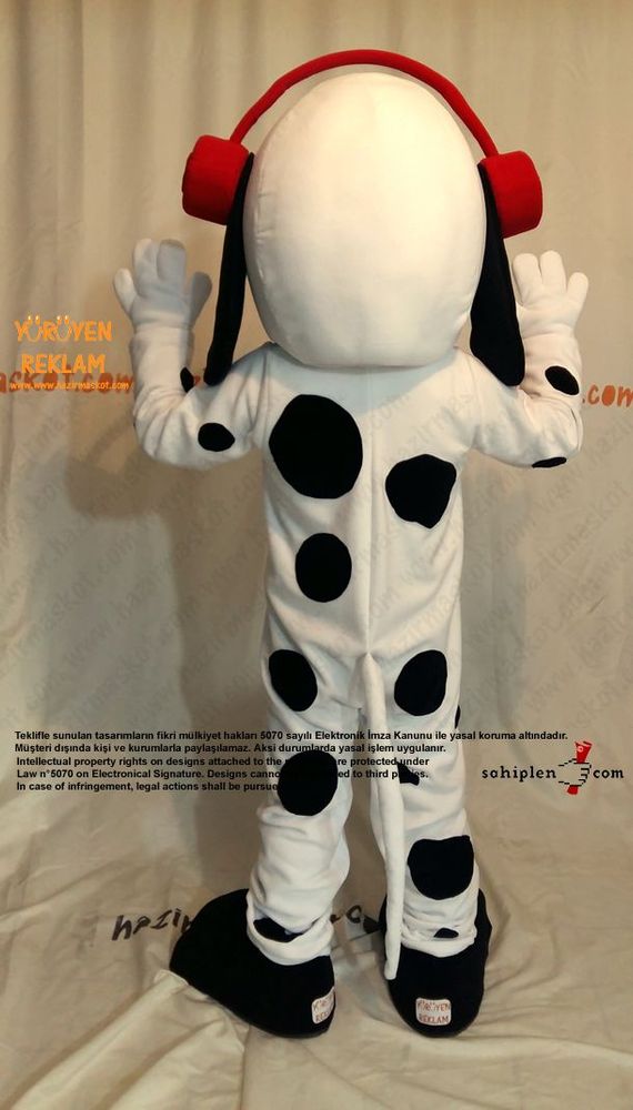 Dalmaçyalı Köpek Maskot Kostümü / EskiModa Çocuk maskot kostümü