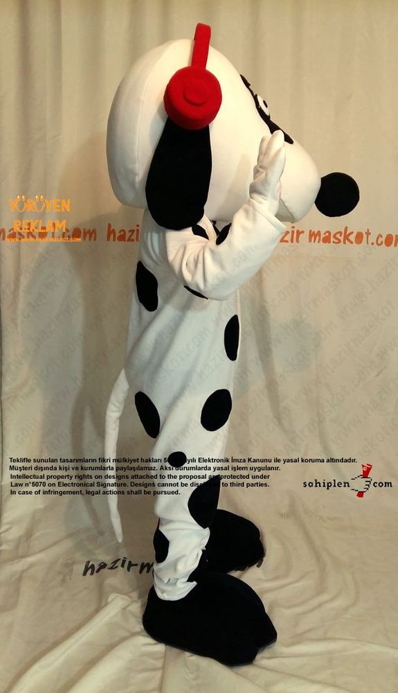 Dalmaçyalı Köpek Maskot Kostümü / EskiModa Çocuk maskot kostümü
