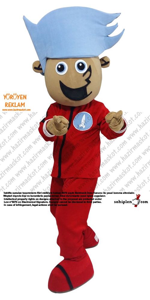 1 Mayıs İşçi Maskotu / HAK-İŞ maskot kostümü