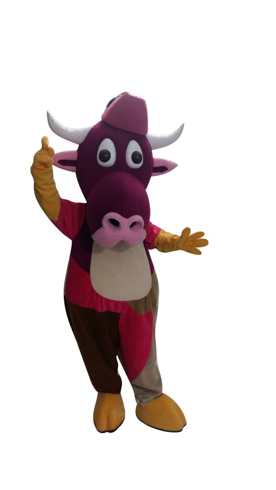 İnek Maskotu maskot kostümü