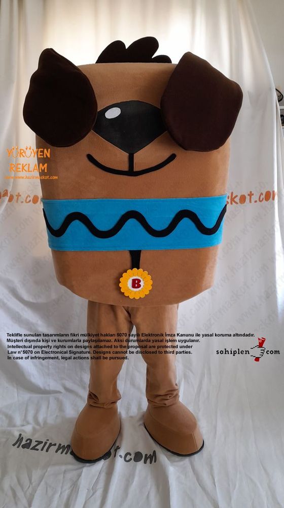 BRT Köpek Maskot Kostümü / BRT dog mascot costume maskot kostümü