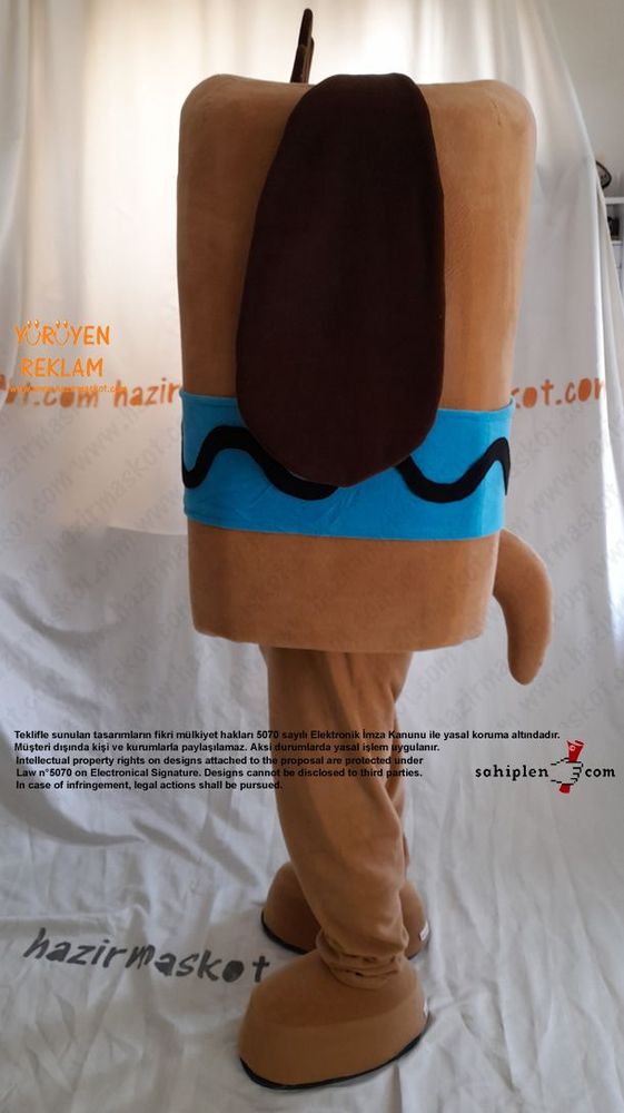 BRT Köpek Maskot Kostümü / BRT dog mascot costume maskot kostümü