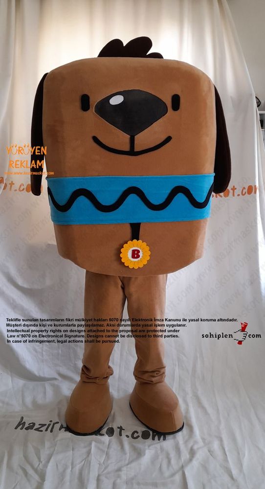 BRT Köpek Maskot Kostümü / BRT dog mascot costume maskot kostümü