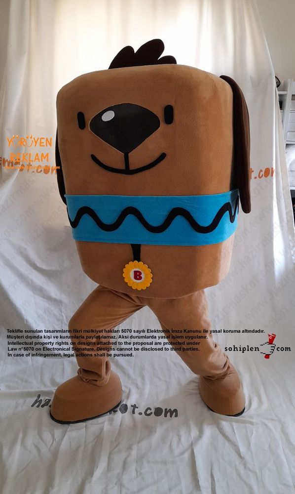 BRT Köpek Maskot Kostümü / BRT dog mascot costume maskot kostümü