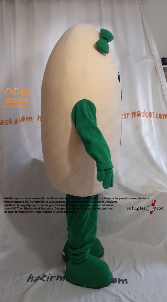 Çam Fıstığı Maskotu / Kozak Fıstığı Bergama maskot kostümü