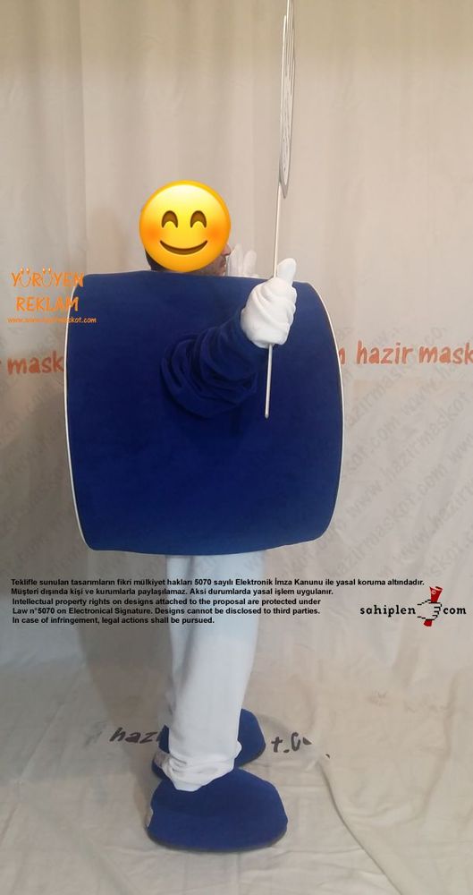 Logo Maskot kostümü / Fornax maskot kostümü