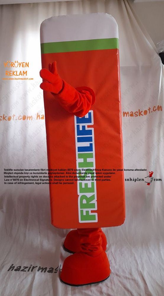 Freshlife Yetişkin Bezi / Emici Külot Maskot Kostümü maskot kostümü