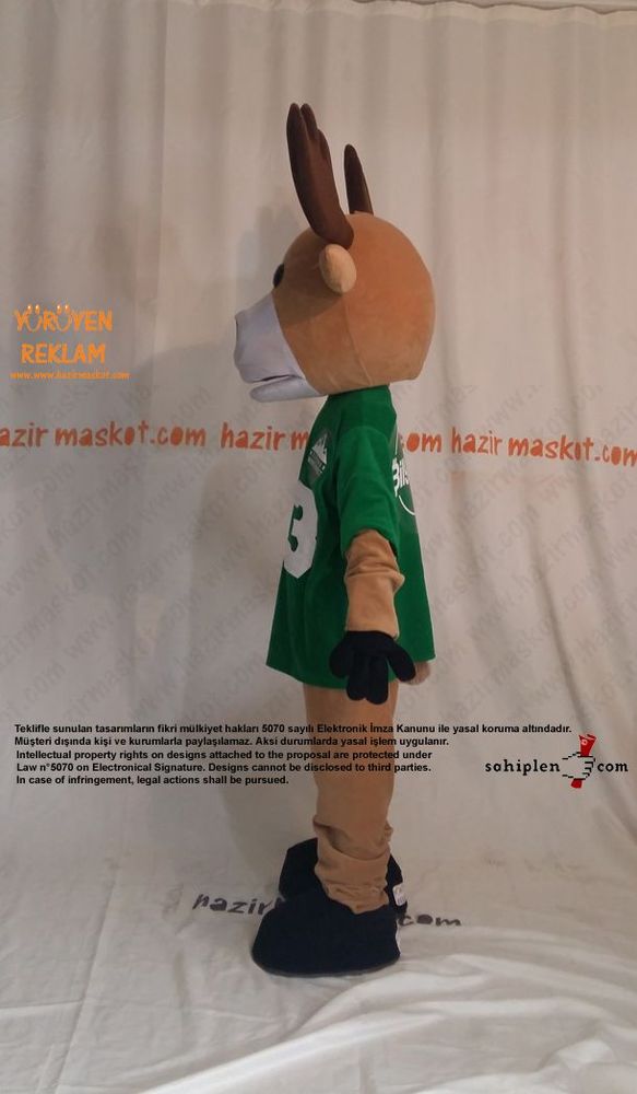 Geyik Maskot Kostümü / Bilyoner Winter Fest / Bilyoner.com / Dimi Organizasyon maskot kostümü